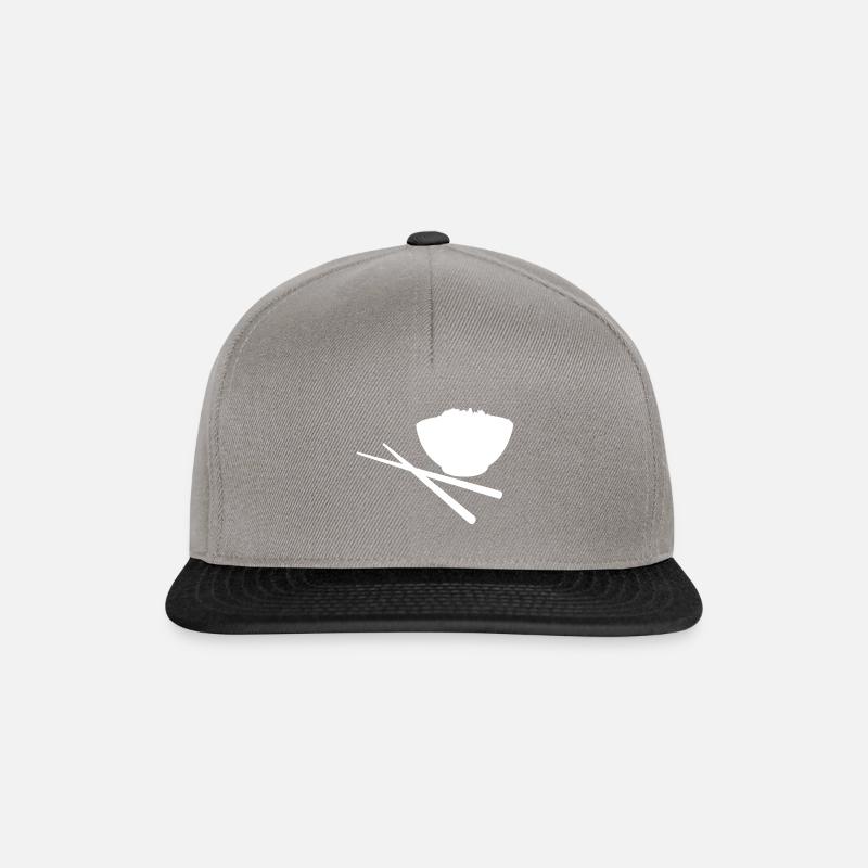 Ramen - Snapback Cap - Graphit/Schwarz