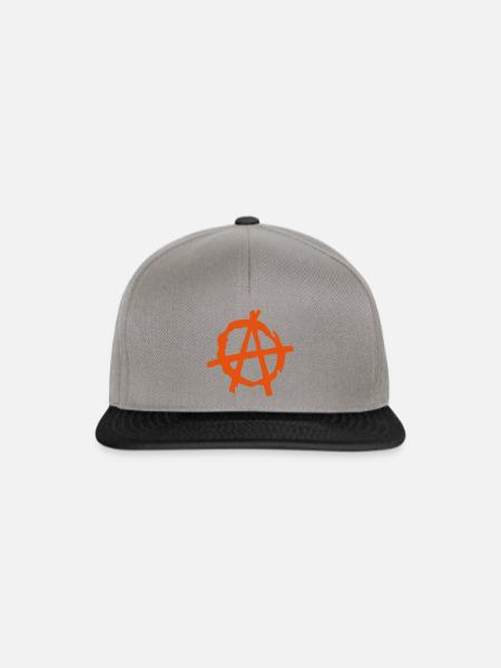 logo anarchy 2 - Snapback Cap - graphite/black
