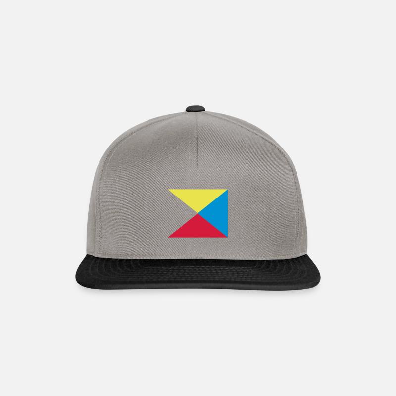 Maritime Signals –Zulu - Snapback Cap - graphite/black