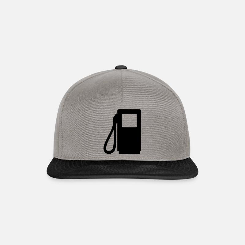 Tankstelle - Snapback Cap - Graphit/Schwarz