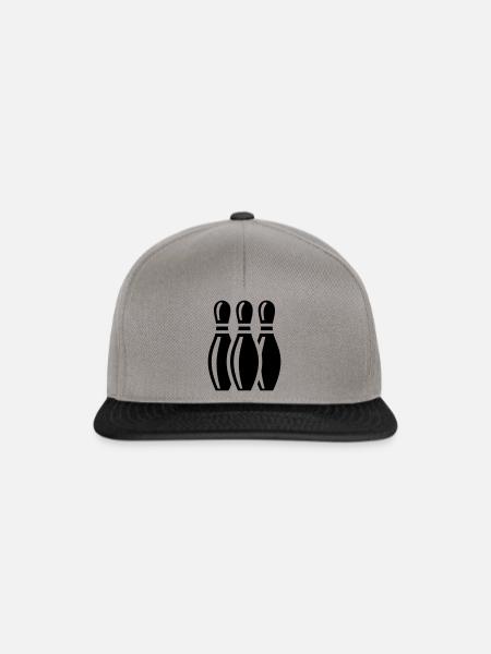 Kegel - Snapback Cap - Graphit/Schwarz