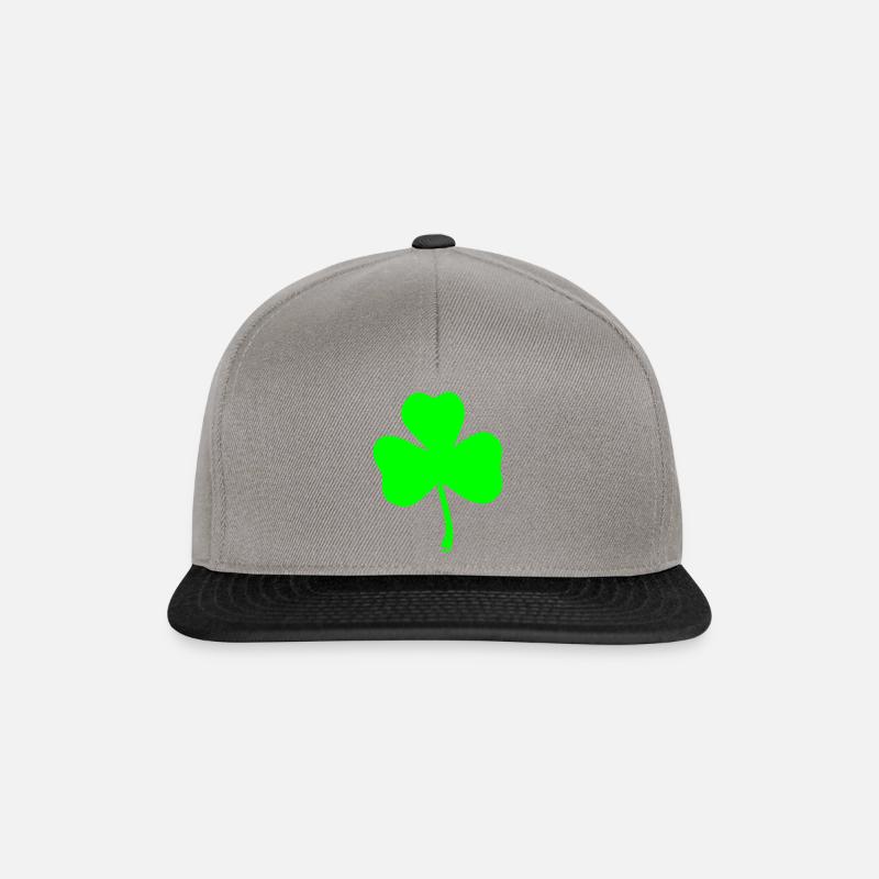 Kleeblatt - Snapback Cap - Graphit/Schwarz