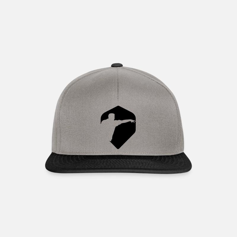 Darts Flight - Snapback Cap - graphite/black