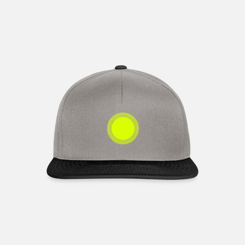 Sonne - Snapback Cap - Graphit/Schwarz