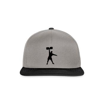 Strongman - Snapback Cap - Graphit/Schwarz - Vorne