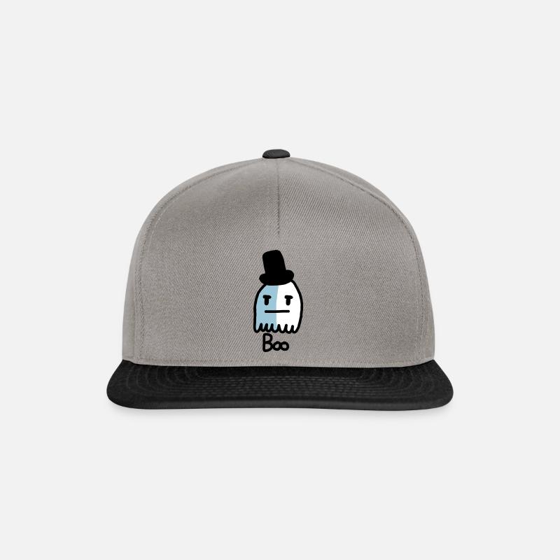 fantôme mignon - Casquette snapback - gris graphite/noir