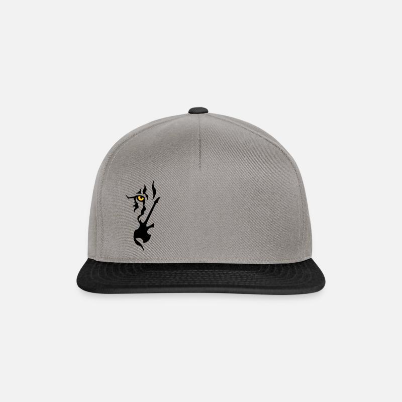 Rock and Roar Guitar Solo - Snapback Cap - Graphit/Schwarz