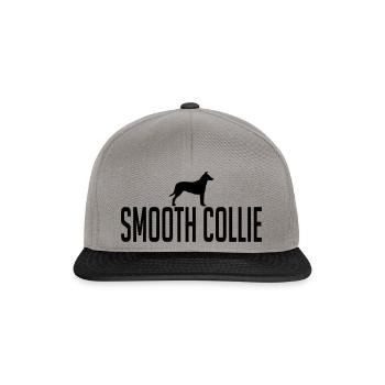 SMOOTH COLLIE Hunde Hund Wilsigns Kurzhaar Collie - Snapback Cap - Graphit/Schwarz - Vorne