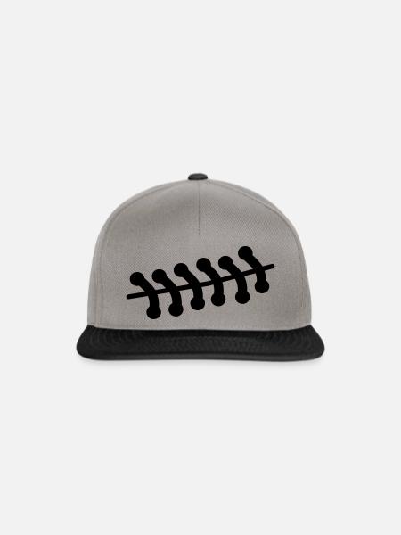 Anhang - Snapback Cap - Graphit/Schwarz