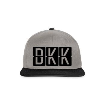 Bangkok - Snapback Cap - Graphit/Schwarz - Vorne