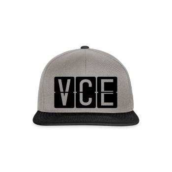 Venise - Casquette snapback - gris graphite/noir - Devant