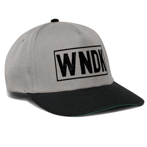 Windeke zwart - Snapback cap