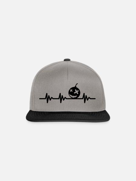 Herzschlag Bombe - Snapback Cap - Graphit/Schwarz