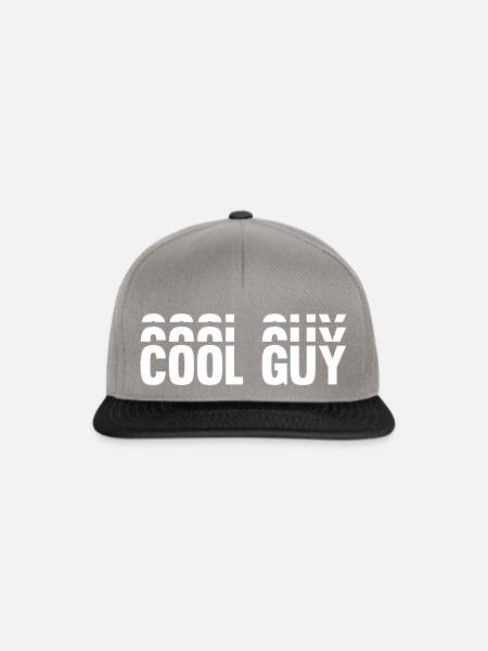 Cool Guy - Snapback Cap - Graphit/Schwarz