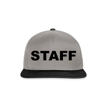 Personal - Snapback Cap - Graphit/Schwarz - Vorne