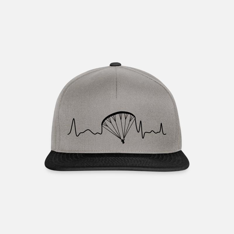 Parapente, Parapente - Casquette snapback - gris graphite/noir