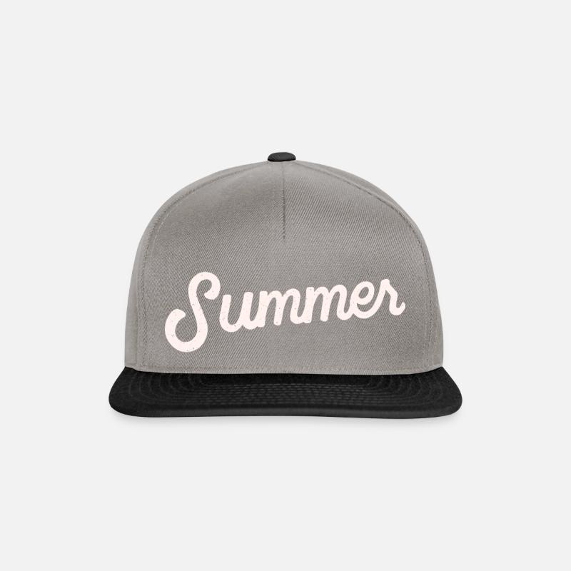 Summer Branding - Snapback Cap - Graphit/Schwarz