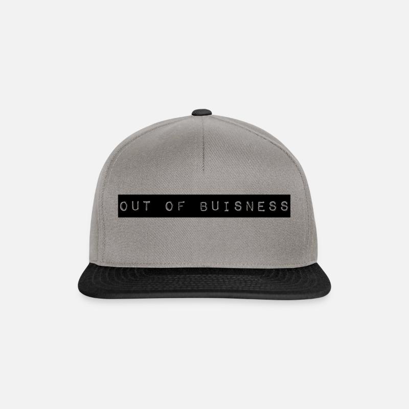 Outofbuisness - Snapback Cap - Graphit/Schwarz