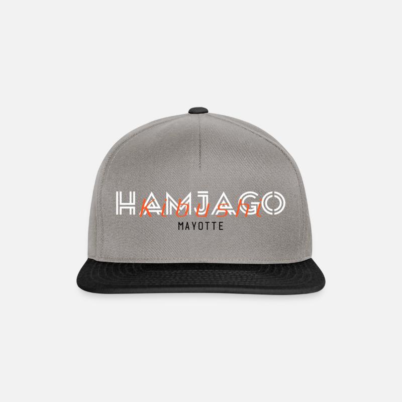 Hamjago1 - Casquette snapback - gris graphite/noir