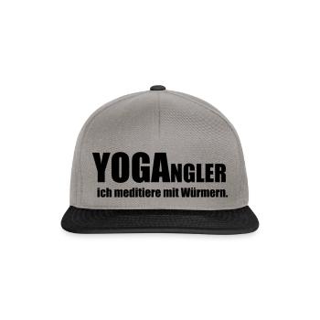 Yogangler - Casquette snapback - gris graphite/noir - Devant