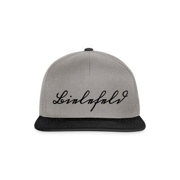 Bielefeld Deutsch - Snapback Cap - Graphit/Schwarz - Vorne