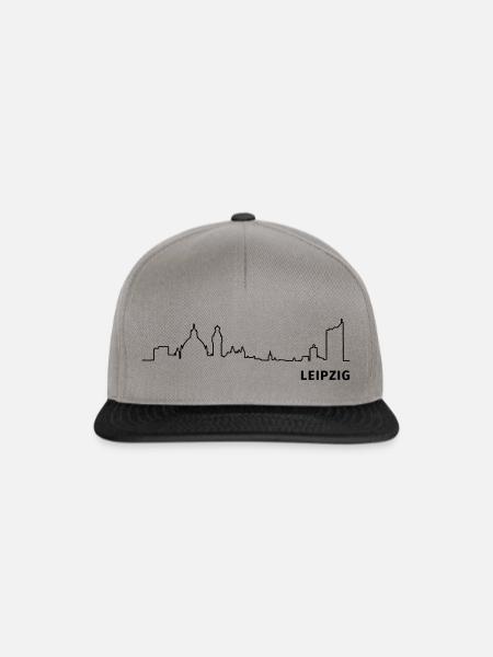 Leipzig - Snapback Cap - Graphit/Schwarz