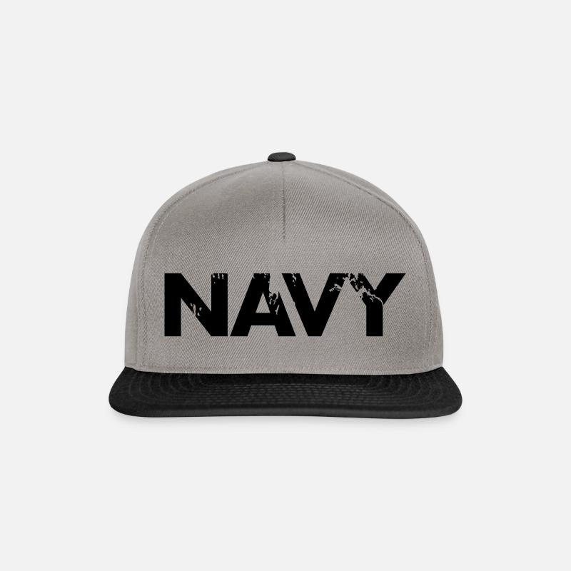 Navy seals! - Snapback Cap - graphite/black