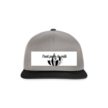 tout pour le mili - Casquette snapback - gris graphite/noir - Devant