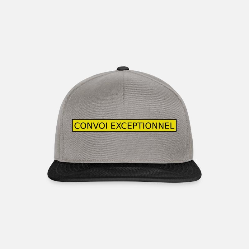Convoi Exceptionnel - Snapback Cap - Graphit/Schwarz