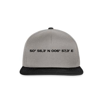 Cologne Coordinates - Snapback Cap - Graphit/Schwarz - Vorne