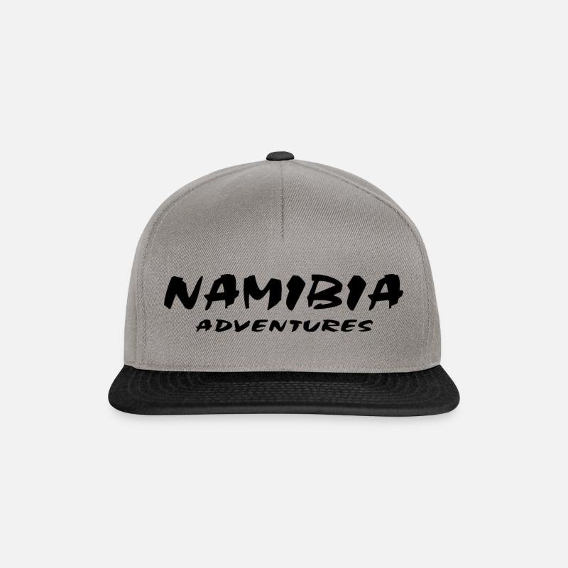Namibia - Snapback Cap - Graphit/Schwarz