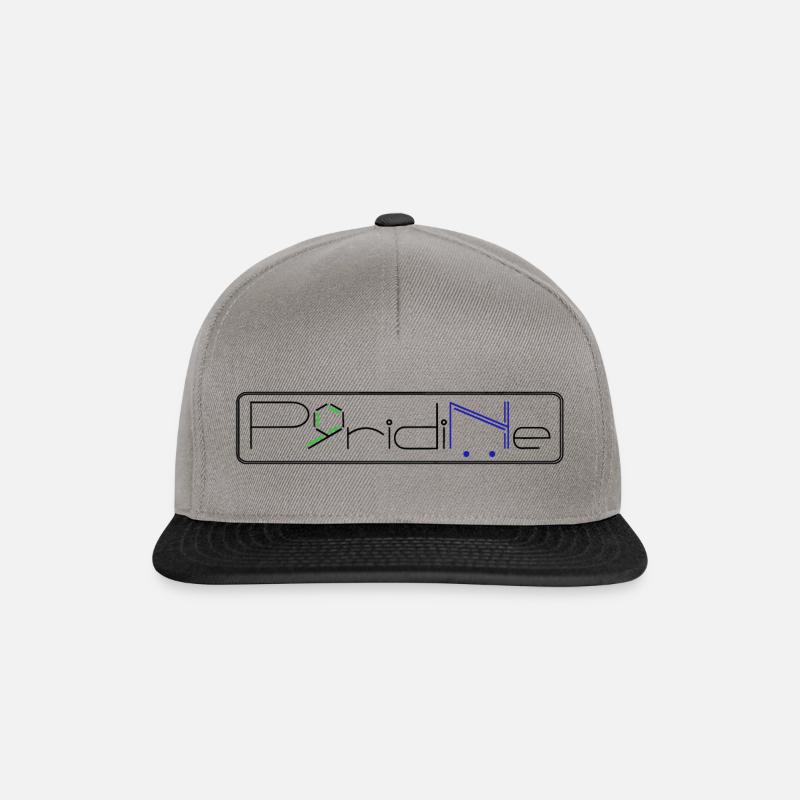 Pyridin - Snapback Cap - Graphit/Schwarz