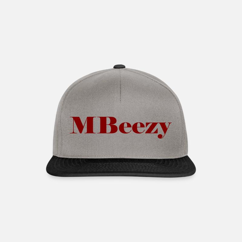 Mbeezy - Snapback Cap - Graphit/Schwarz