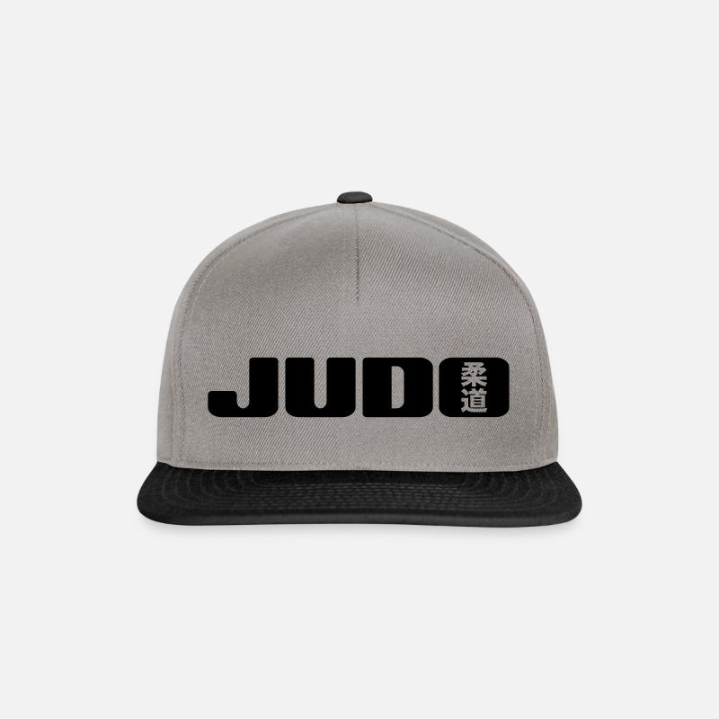 judo - Casquette snapback - gris graphite/noir