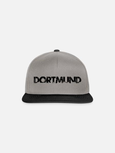 Dortmund - Snapback Cap - Graphit/Schwarz