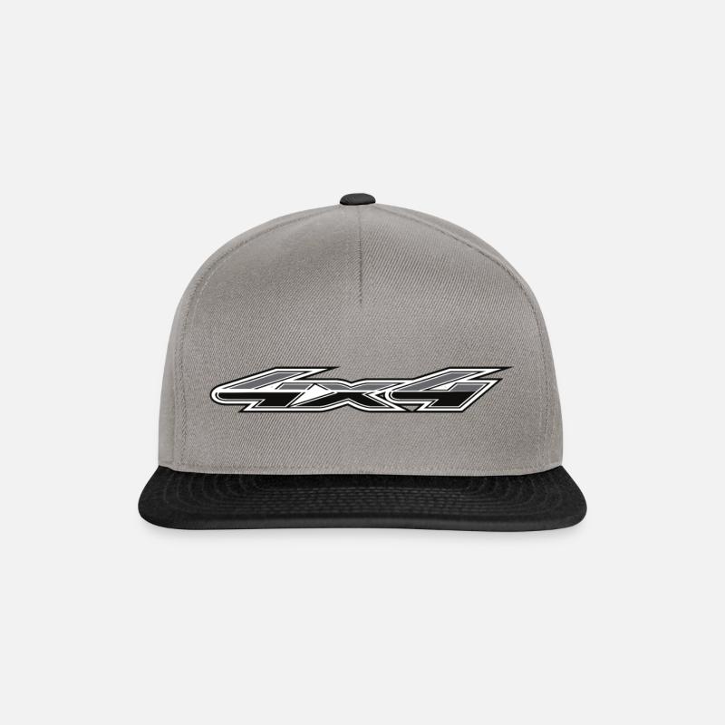 4x4 Offroad SUV - Snapback Cap - graphite/black