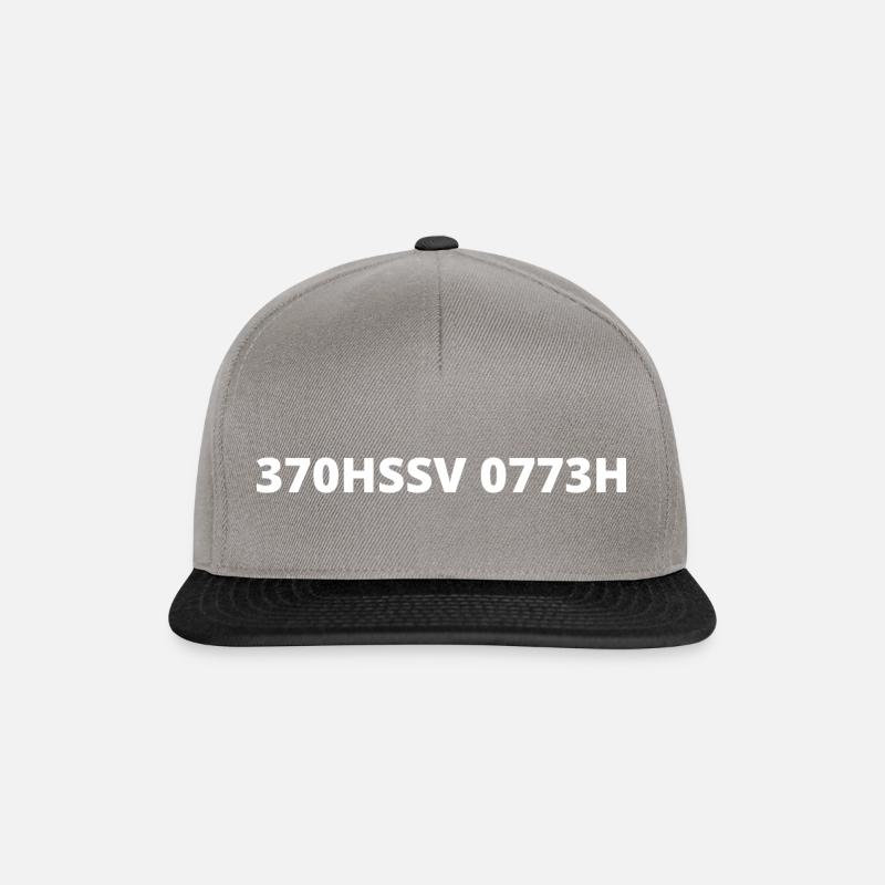 Hello Asshole Kopfüber spruch Funny - Snapback Cap - Graphit/Schwarz