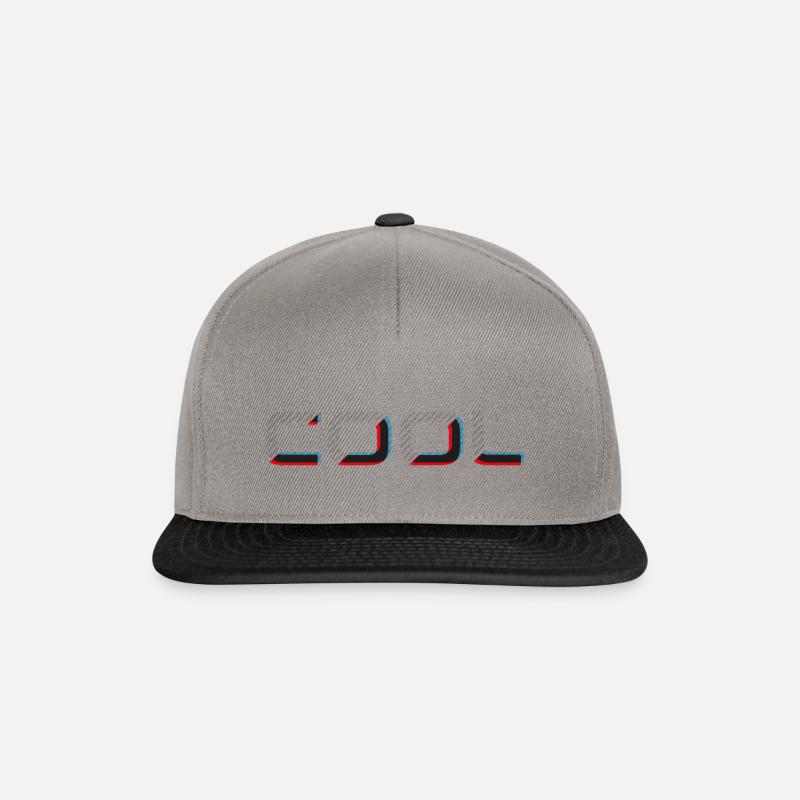 COOL - Casquette snapback - gris graphite/noir