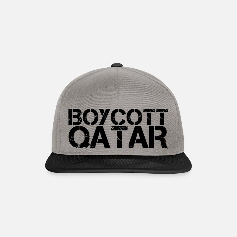 World Cup Qatar - Snapback Cap - graphite/black