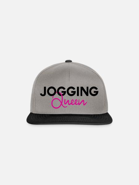 Jogging Queen - Snapback Cap - Graphit/Schwarz