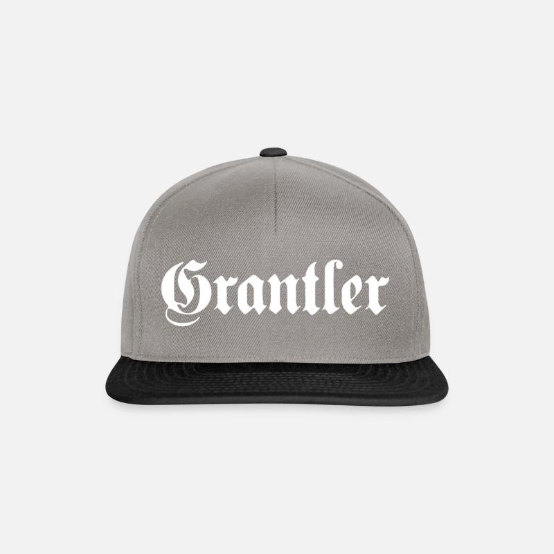 Grantler - Snapback Cap - Graphit/Schwarz