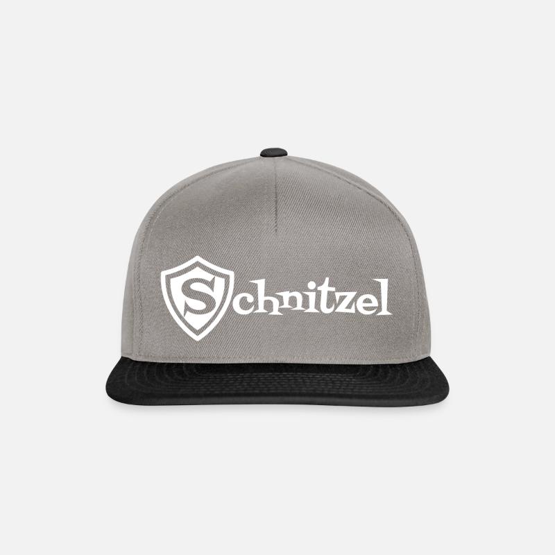 Schnitzel - Snapback Cap - Graphit/Schwarz
