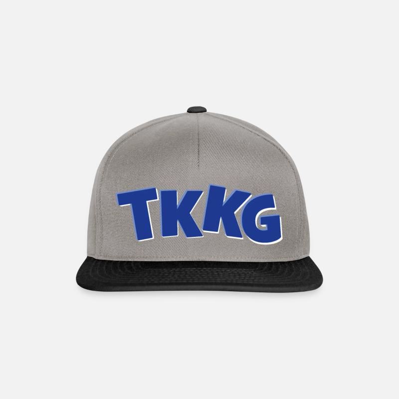 TKKG Junior Logo - Snapback Cap - Graphit/Schwarz