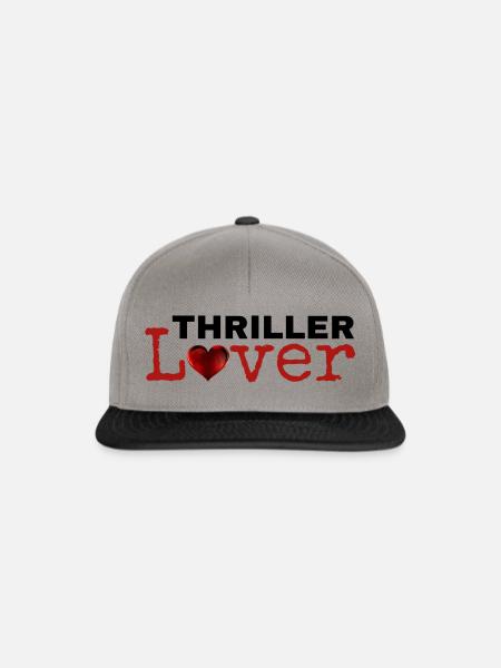 Thriller Lover - Snapback Cap - Graphit/Schwarz