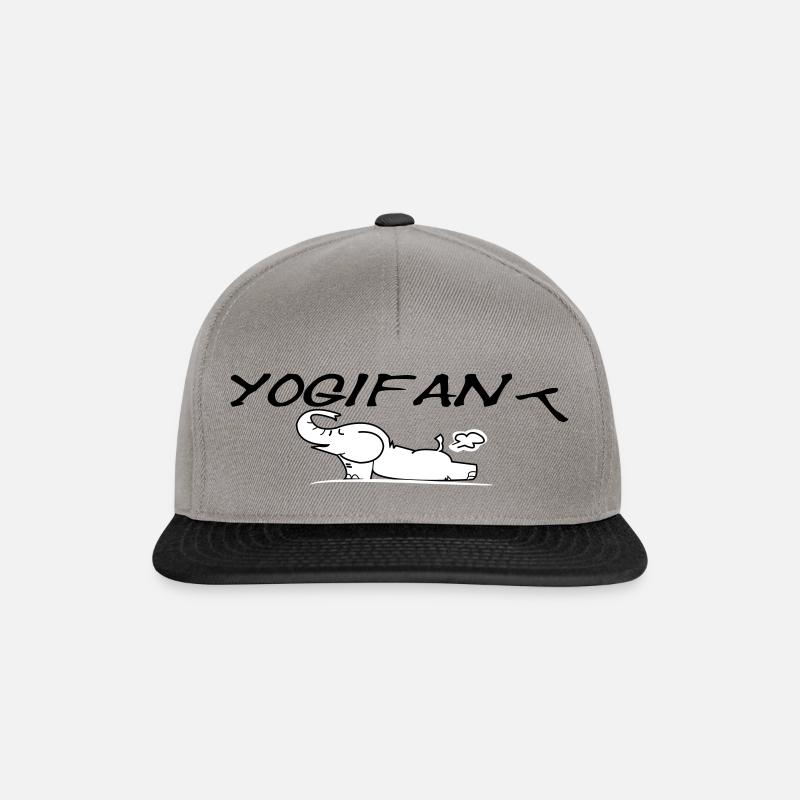 The yogifiant! - Snapback Cap - graphite/black