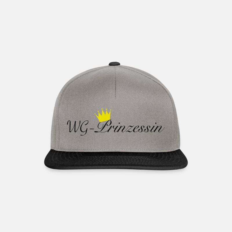 WG Prinzessin - Snapback Cap - Graphit/Schwarz