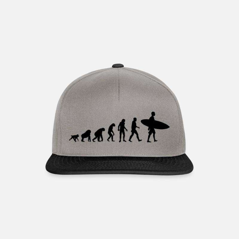 Evolution homme surf - Casquette snapback - gris graphite/noir