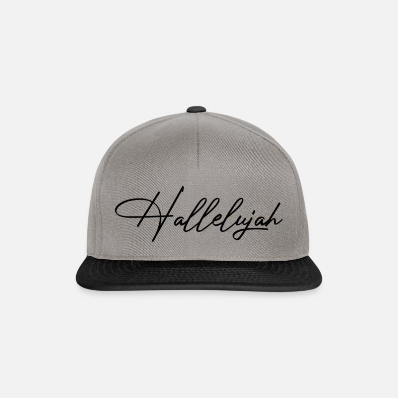 Christian Proverbs - Snapback Cap - graphite/black