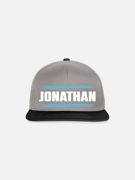 Jonathan - Snapback Cap - Graphit/Schwarz
