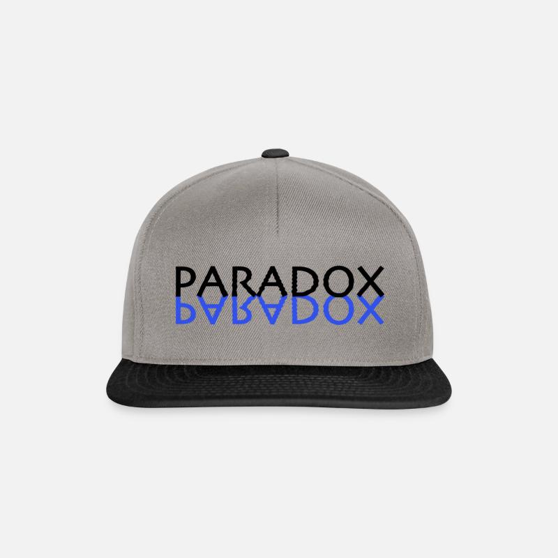 PARADOX - Snapback Cap - Graphit/Schwarz